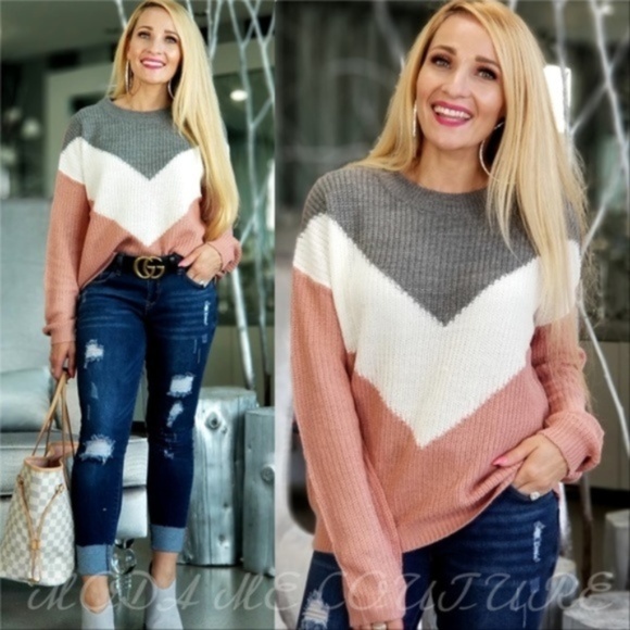 MODA ME COUTURE Sweaters - BECCA Casual Sweater Top